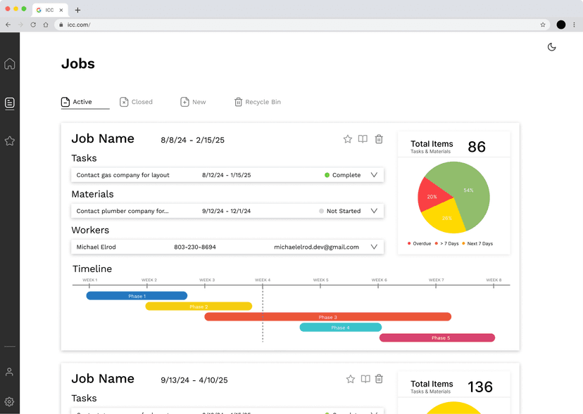 Project Management Application